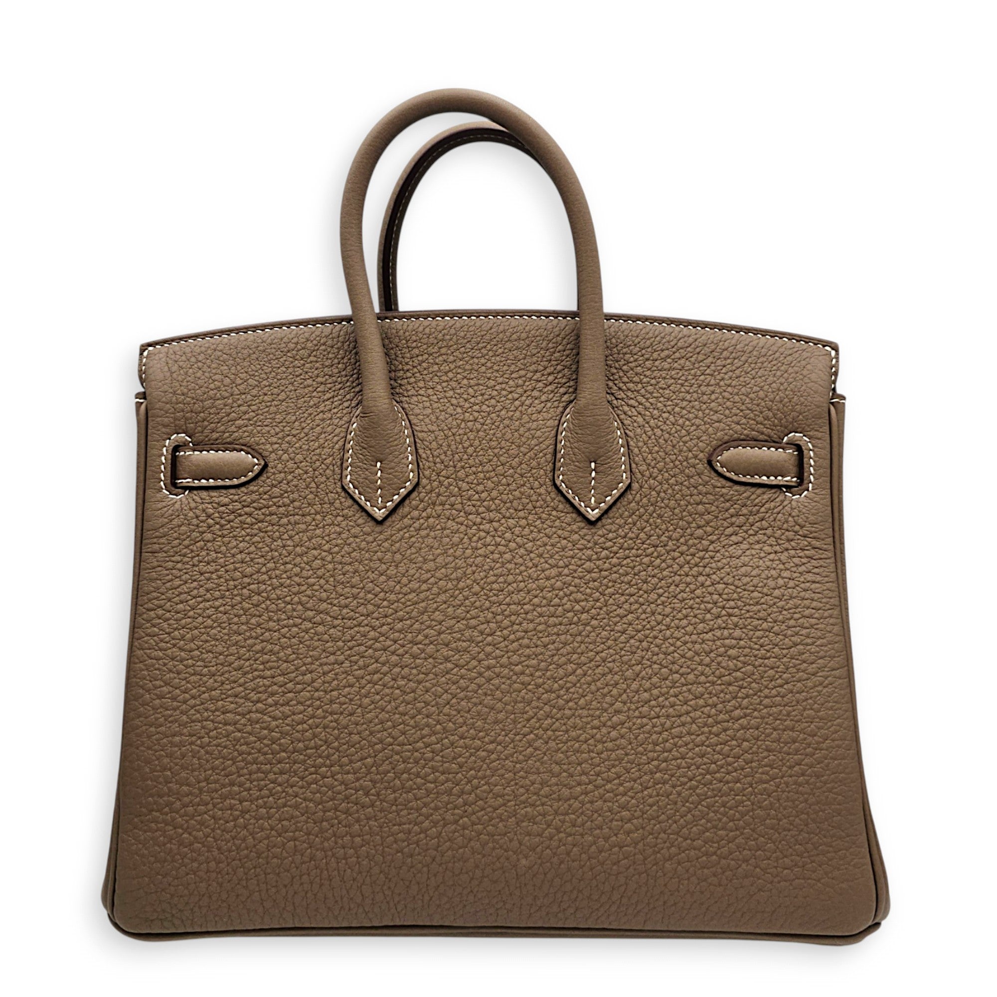 Birkin 25 Etoupe in Togo Gold hardware