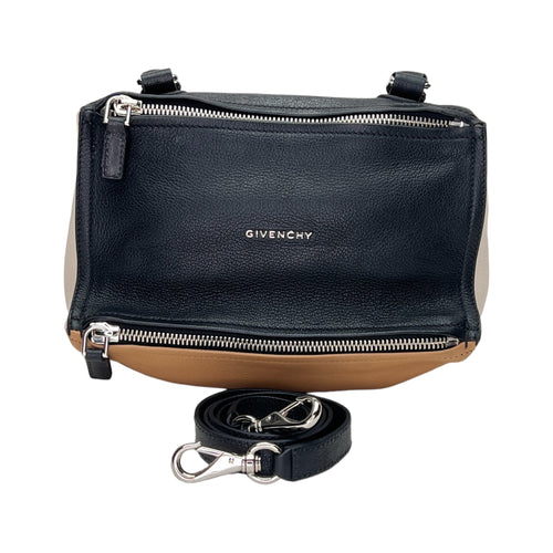 TRICOLOUR LEATHER PANDORA SMALL 2WAY Shoulder Bag Small Shoulder bag in Goat leather, Silver Hardware