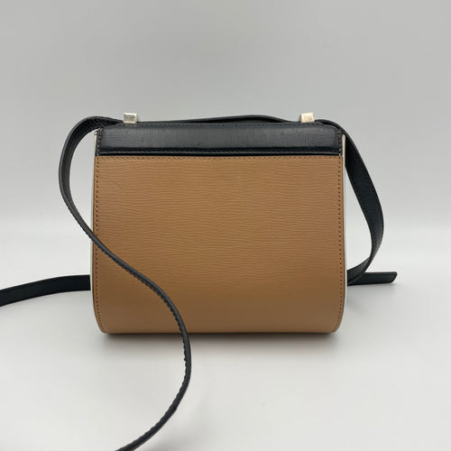 Pandora Box Mini Multi-colour Shoulder Bag in Calfskin, Silver hardware