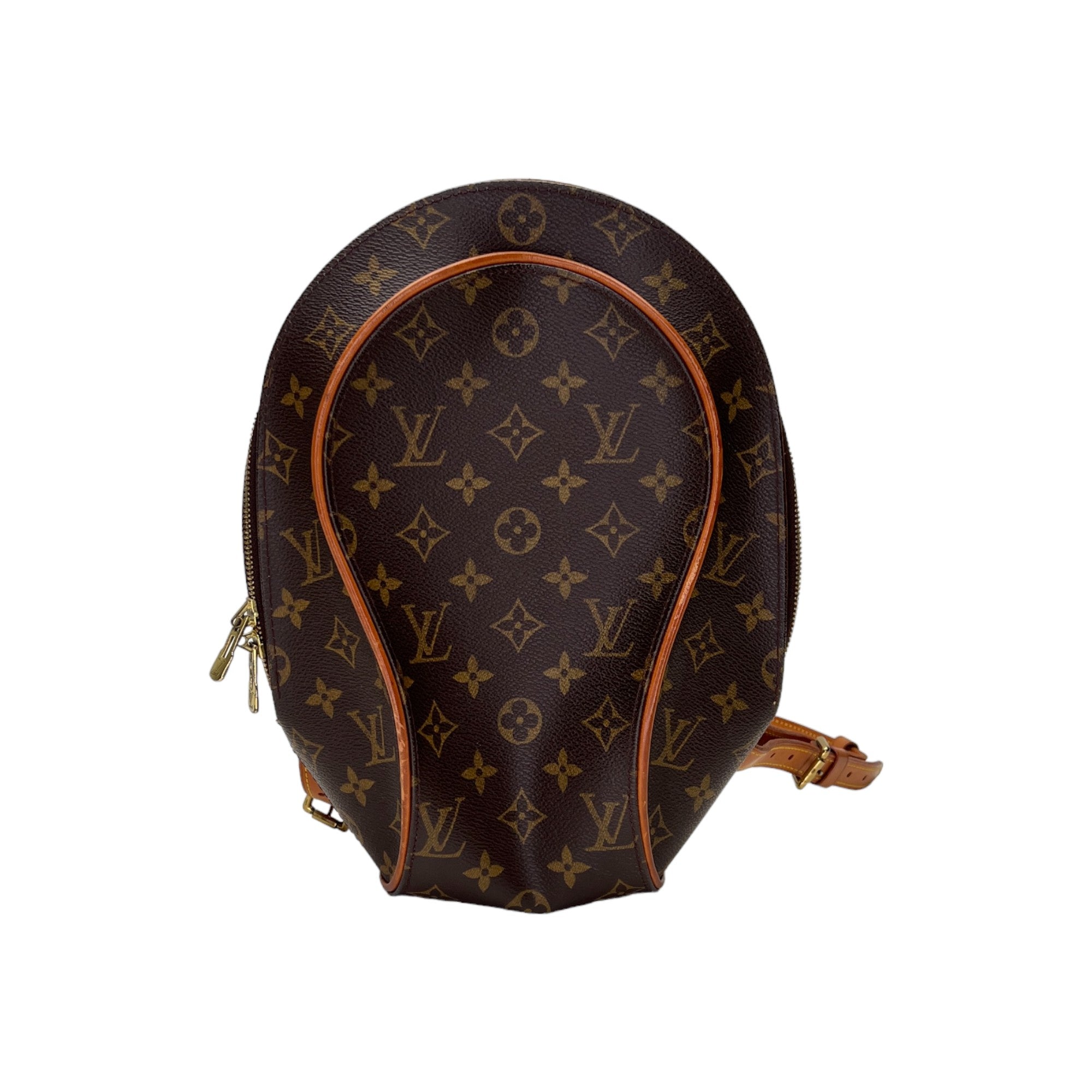 Ellipse Sac a Dos Backpack in Monogram coated canvas, Gold Hardware