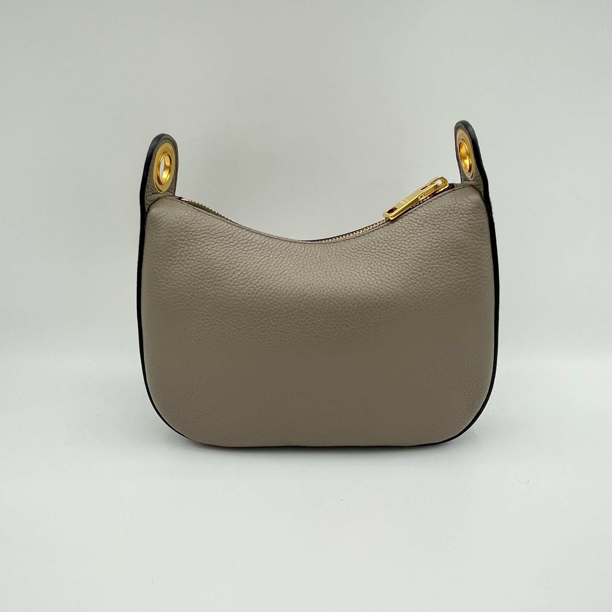 Logo Crossbody bag in Calfskin, Gold Hardware