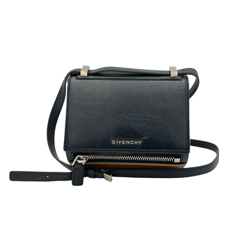 Pandora Box Mini Multi-colour Shoulder Bag in Calfskin, Silver hardware